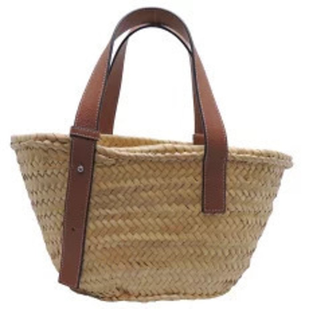 Loewe Basket Handbag Raffia - Picture 2 of 8